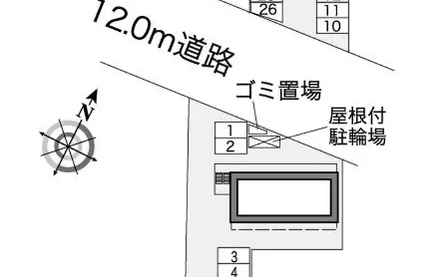 レオパレスソレイユ南栄 2