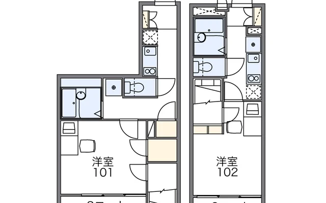 レオパレスフォーブル２１Ａ 1