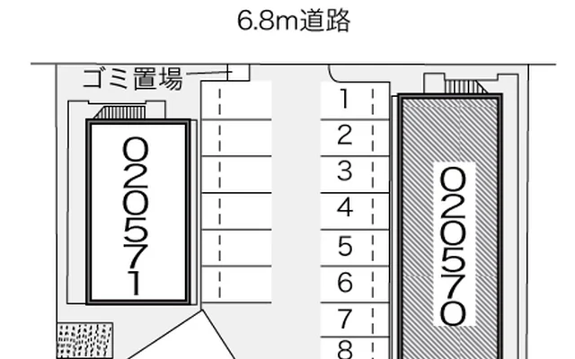 レオパレスオーキッドⅠ 2