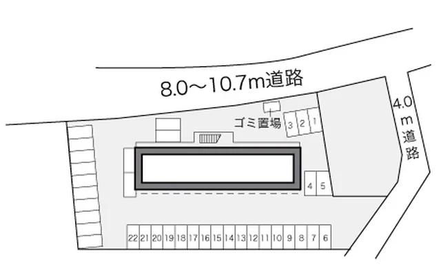 レオパレスプレジール西白井 2