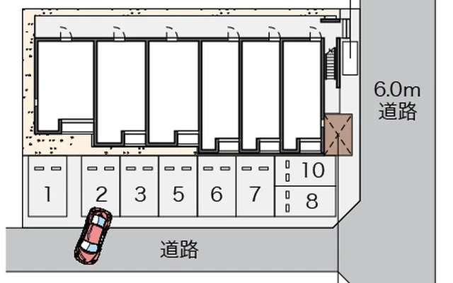 レオネクストKⅡ - ที่พักนักศึกษาในบิฮินตะ