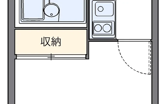 レオパレスＹＹグレース西脇 - 서악시 학생 숙소 - 108号房间(带独立厨房)