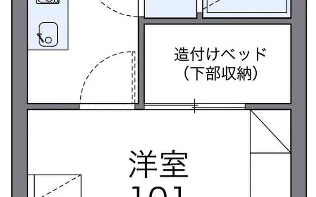 レオパレスアーバン　イースト 3