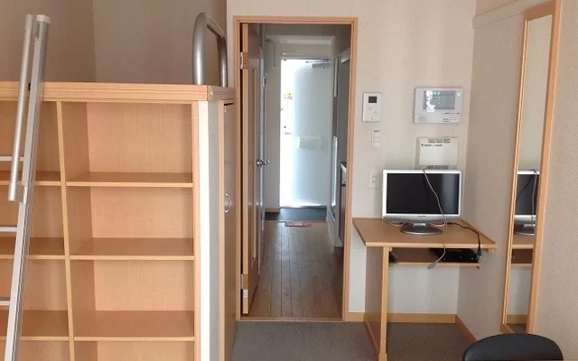 レオパレスさざなみ - Chikusei student accommodation - 206号房间(带独立厨房)