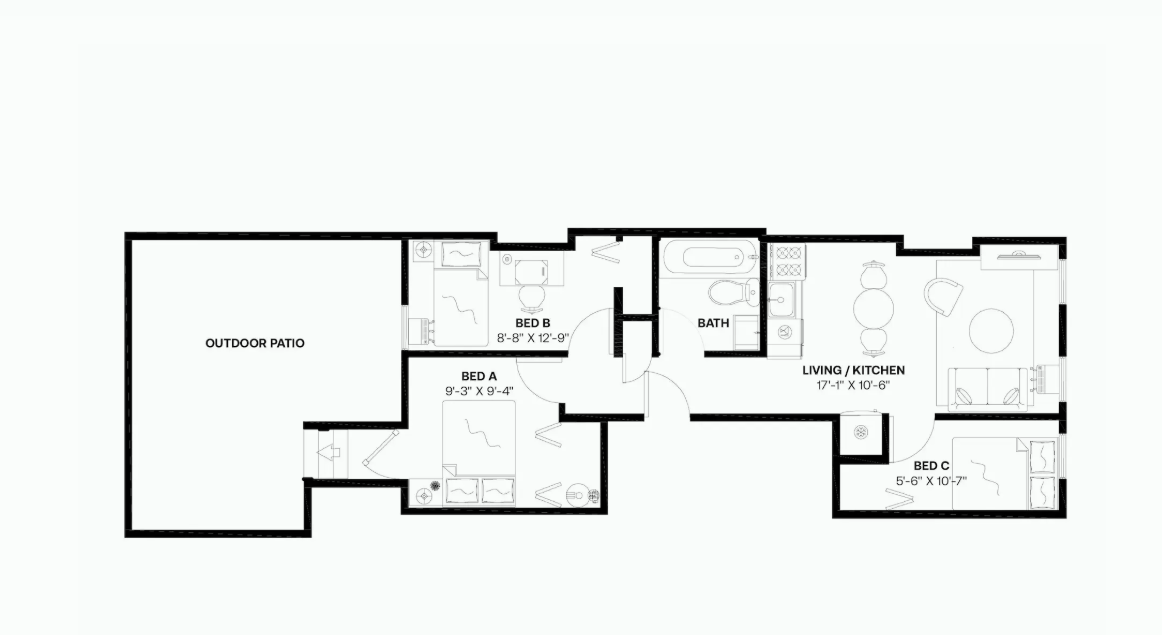 Full Bedroom C