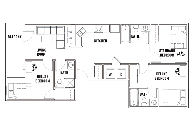 Phase 1 - 3 Bed - 3 Bath B