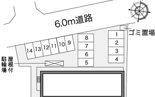 レオパレスＮＡＲＵＳＨＩＭＡ 2