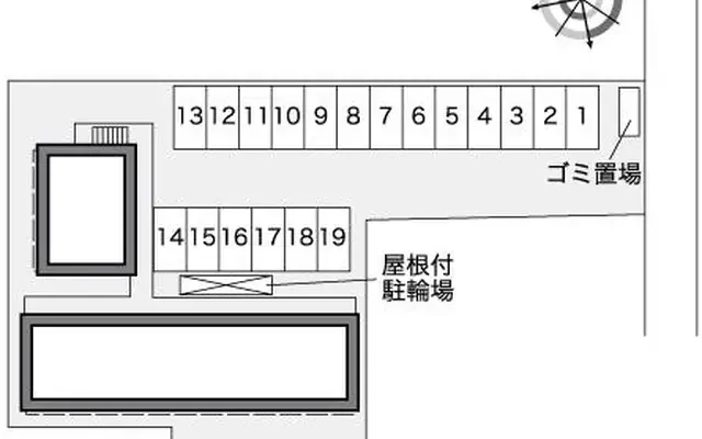 レオパレスブラッサム木津 2