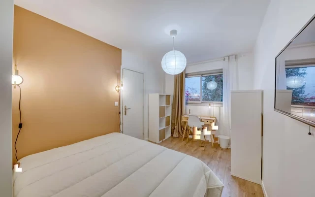 Chambre 3 - WILSON B - Antibes student accommodation - Private room