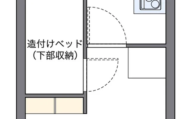 レオパレスSKY - Hamamatsu student accommodation - 303号房间(带独立厨房)