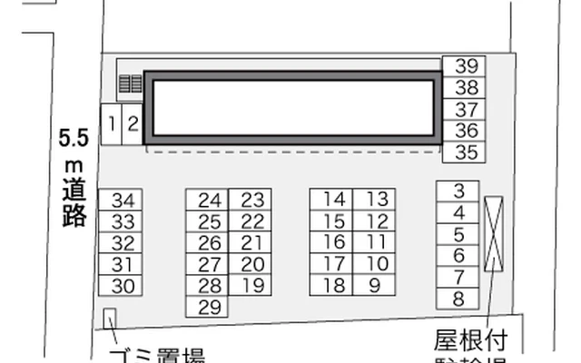 レオパレス中津川Ⅱ 2