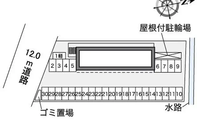 レオパレスベガ甲府南 2
