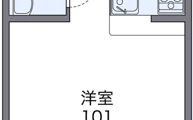 レオパレス天上野Ⅱ 1
