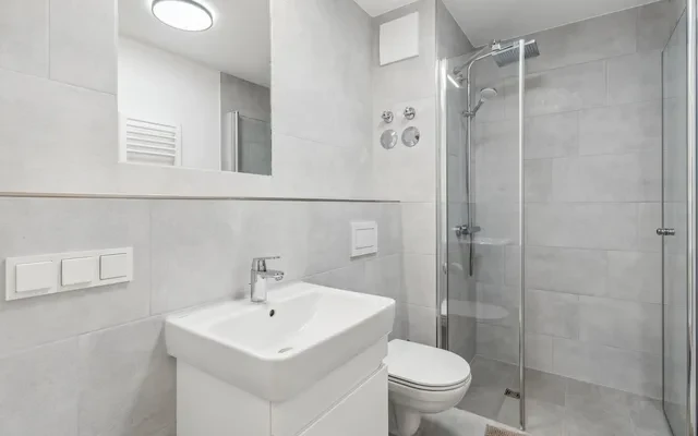 Amazing double in a trendy apartment complex near Leipzig's main train station - Leipzig student accommodation - Double Bedroom
