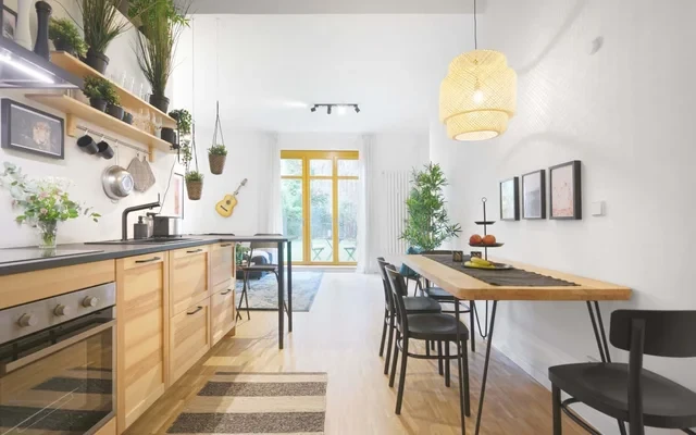 Modern 3-room apartment with beautiful garden 2