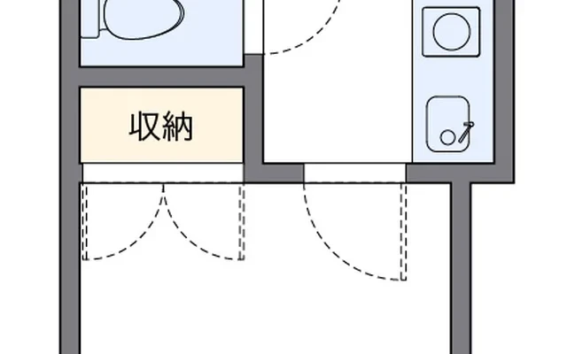 松保町B - Shunan student accommodation - 203号房间(带独立厨房)