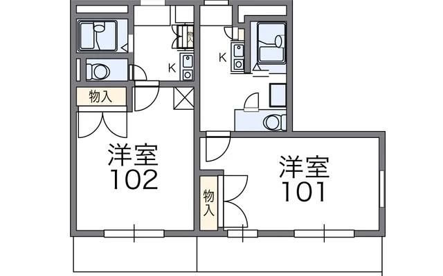 レオパレス綾園 1