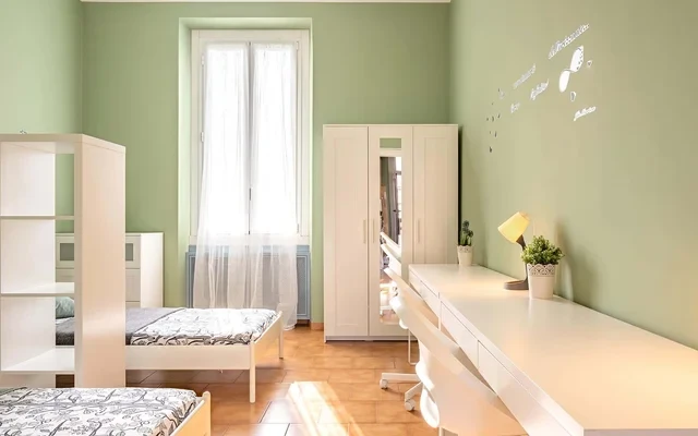 VIALE GIOVANNI DA CERMENATE 41 <br> SHARED ROOM D1 - Bed A 4