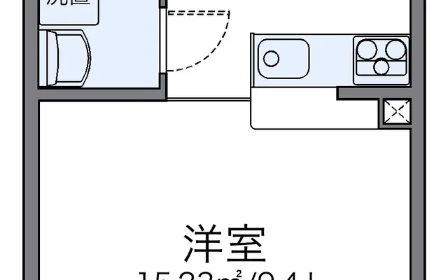 レオネクストパークアヴェニュー - Owariasahi student accommodation - 305号房间(带独立厨房)