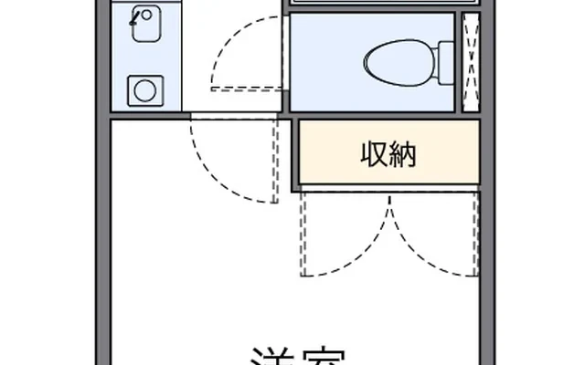 永井Ⅱ - Kobe student accommodation - 106号房间(带独立厨房)