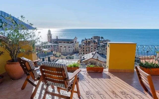 Camogli tesoro per 4 persone con terrazza e vista incredibile 4