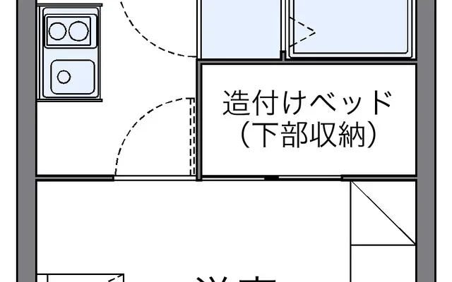 クレスト千寿 - Adachi-ku student accommodation - 103号房间(带独立厨房)
