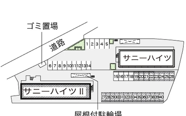 レオパレスサニーハイツⅡ 2