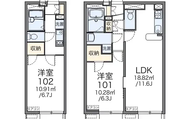 レオパレスときわマンションⅡ 1