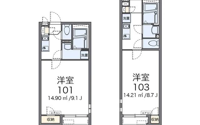 クレイノルピナス参番館 1