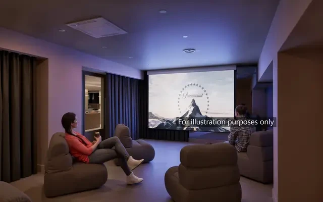 Willen House - London student accommodation - Cinema room