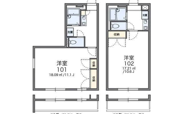 レオパレス高根沢４番館 4