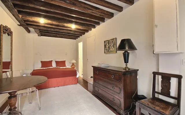 Rental Furnished Apartment Studio - 20m² - Chatelet - Les Halles - Paris 2