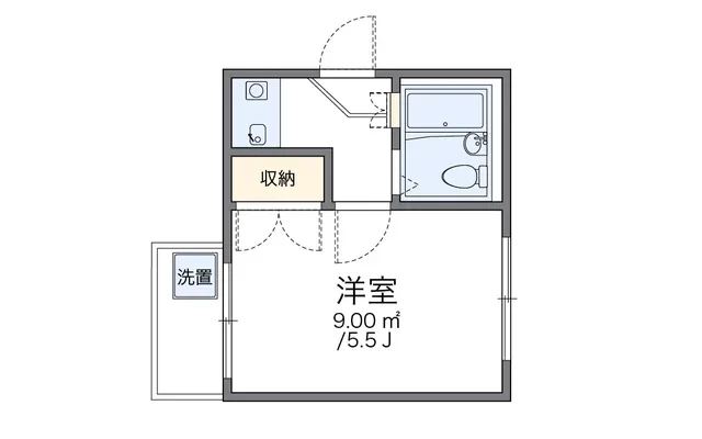 竹の塚第１０ - Adachi-ku student accommodation - 201号房间(带独立厨房)