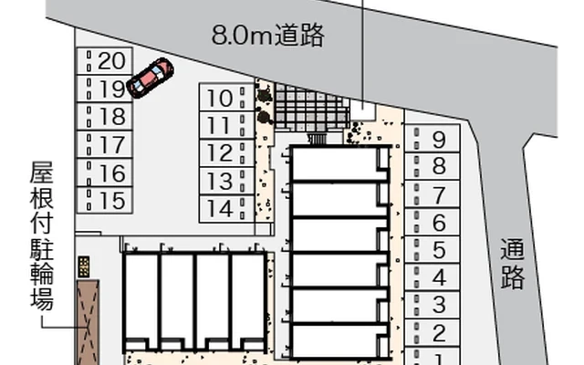 クレイノ平井丘Ａ 2