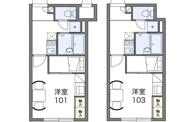 レオパレスセントラル南４条Ｂ 1