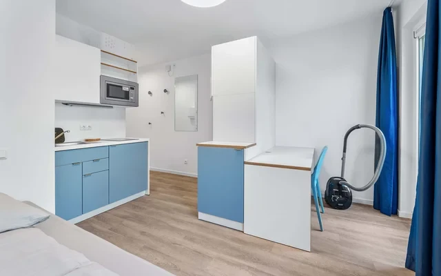 Fully furnished studio with balcony 1
