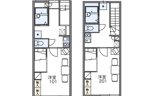 レオパレスフルールⅡ 1