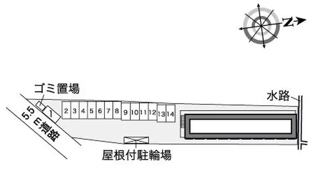 レオパレスブルーレイク唐崎 2