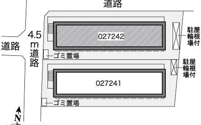 レオパレスシエナ九品寺Ⅱ 2