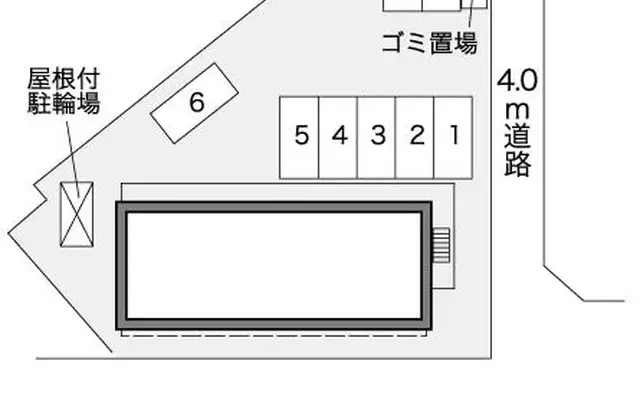 レオパレスラフィネ北町 2