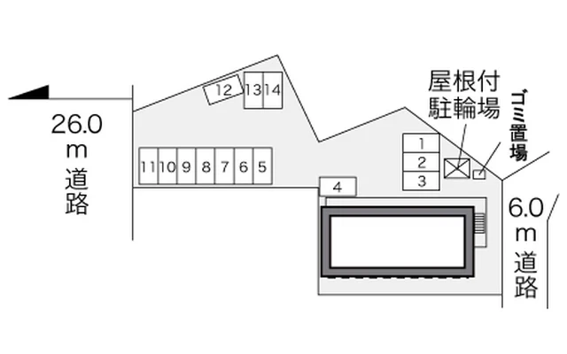 レオパレス桔梗ヶ原 2