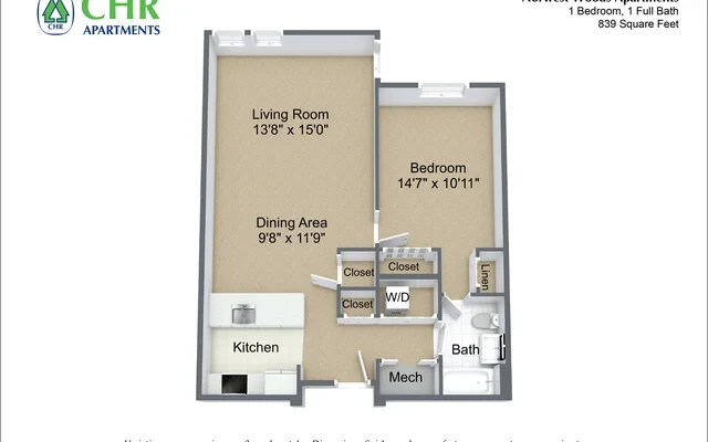 Norwest Woods - ノーウッドの学生向け宿泊施設 - 1 Bedroom