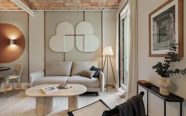 Nal - 2 bedrooms, office and balcony in Eixample Dreta 1