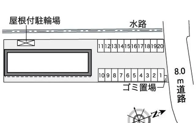 レオパレスサンフラワーⅢ 2