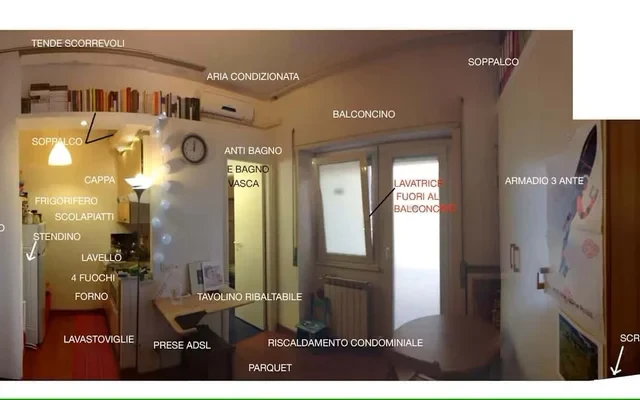 Monolocale in Viale dello Scalo S.Lorenzo disponibile solo per il mese di settembre 2024 1
