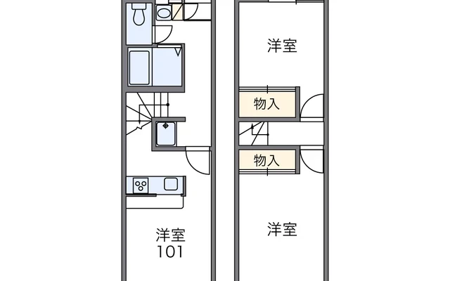レオパレス美咲ヶ丘Ｂ 1