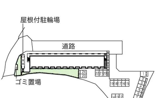 レオパレス南生駒 2