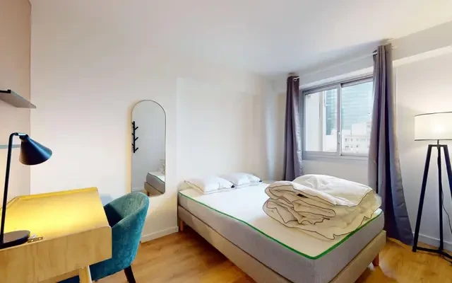 Very neat double bedroom in Courbevoie - 파리 학생 숙소 - Double bedroom