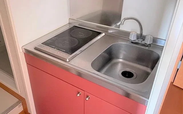レオパレスシマサン17 - Kamagaya student accommodation - 206号房间(带独立厨房)