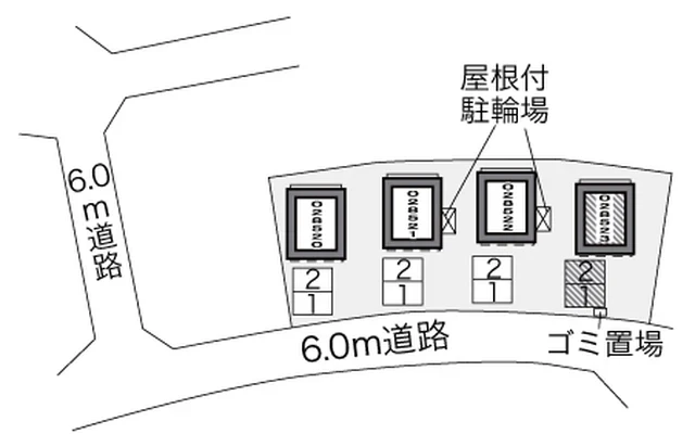 レオパレスファミールＤ 2